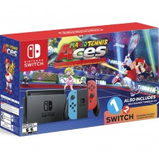 Игровая консоль Nintendo Switch Red & Blue Bundle (Mario Tennis Aces + 1-2 Switch) купить в интернет-магазине ⭐ GameSpot.com.ua ⭐ Игровая консоль Nintendo Switch Red & Blue Bundle (Mario Tennis Aces + 1-2 Switch), 222267, Консоли
