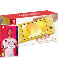 Игровая консоль Nintendo Switch Lite Yellow Bundle (игра FIFA 20), 221892, Консоли