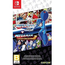 Mega Man Legacy Collection 1+2 (Switch), 221562, Приключения/Экшн