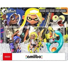 Nintendo Amiibo 3 Pack Octoling Blue/Inkling Yellow/Smallfry Splatoon Collection (Switch), 1205334, Аксессуары