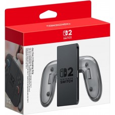 Подзаряжающий держатель Nintendo Switch 2 Joy-Con Charging Grip (оригинал), 730051, Аксессуары