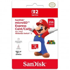 Карта памяти для Nintendo Switch 2 microSD Express Super Mario (Sandisk, 256 Gb), ,