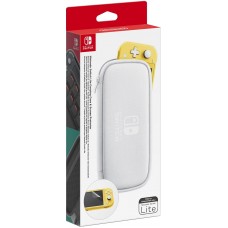 Чехол для Nintendo Switch Lite с защитной пленкой (оригинал, белый), ,