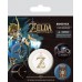 Набор значков Zelda Breath of the Wild Badge Pack (5шт.)