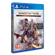 Middle-Earth Shadow of War Definitive Edition (PS4, русские субтитры), 22, Приключения/экшен
