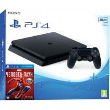 PlayStation 4 SLIM Bundle (500 Gb, Spider-Man), , Консоли