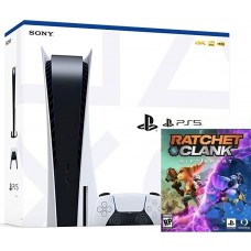 PlayStation 5 Bundle (825Gb, белый, Ratchet and Clank Rift Apart), ,