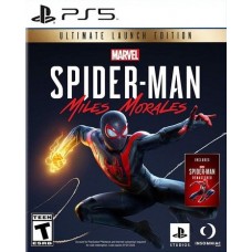 Spider-Man Miles Morales Ultimate Edition (PS5, русская версия) Б/У, 9804093P, Приключения/экшен