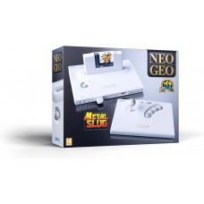 Игровая приставка NeoGeo AES+ Console Anniversary Edition (белый, игра Metal Slug Game Cartridge), ,