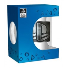 Склянка Playstation Drinking Glass Metal Logo (Paladone, 0,5 л), ,