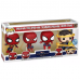 Фігурка Spider-Man No Way Home 4PK Spider-Man, Friendly Spider-Man, Amazing Spider-Man, Dr Strange POP! Vinyl (Funko), , Фигурки