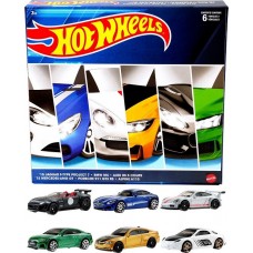 Набір машинок Hot Wheels European Car Culture Multi Pack (Hot Wheels, 6 шт), 127716, Игрушки