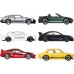 Набор машинок Hot Wheels Silver Series Legends Multipack (Hot Wheels, 6 шт), ,