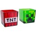 Набор стаканов Minecraft Creeper and TNT Glass Tumblers (Paladone, 0,2 л), ,