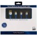 Набір зарядних кабелів для PS5(4m) Braided Fast Charge and Play Cable TWIN Pack (4 м, Imp Tech), ,