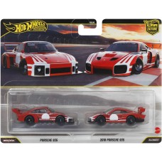 Набір машинок Premium Car Culture TwinPack Porsche 935 and 2018 Porsche 935 (Hot Wheels, 2 шт), ,