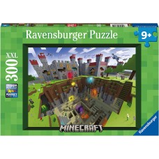 Puzzle Minecraft Cutaway XXL (Ravensburger, 300 эл), 113703, Игрушки