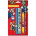 Набір Super Mario (4 Colour) Standard Stationery Set (Pyramid)