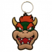 Брелок Super Mario Bowser Rubber Keychain, ,