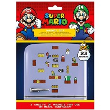 Магниты Super Mario Magnet Set (23 шт), ,