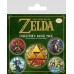 Набор значков Zelda Collection Bage Pack (5шт.)